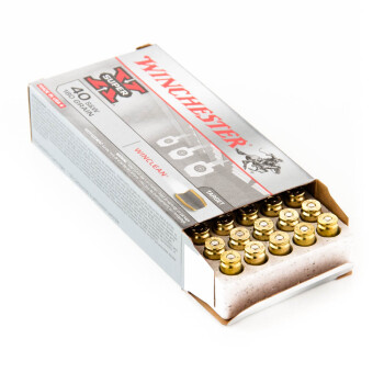 Cheap 40 S&W Ammo For Sale - 180 Grain BEB Ammunition in Stock by Winchester WinClean - 50 Rounds - LE Trade-In