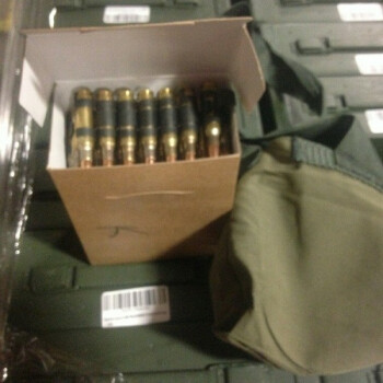 Bulk 7.62x51mm 4:1 M80 Ball and M62 Tracer Ammo - 200 Linked Rounds in 30 Cal Ammo Can