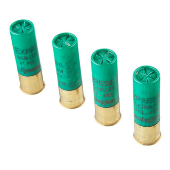 Cheap 12 ga #4 Buckshot Ammo For Sale - 3" #4 Buck Ammunition by Remington Express - 5 Rounds