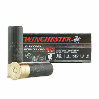 12 Gauge Ammo - Winchester Long Beard XR 3" #6 Shot - 10 Rounds