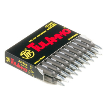 Cheap Tula 223 Rem Ammo For Sale - 55 grain FMJ Ammunition In Stock