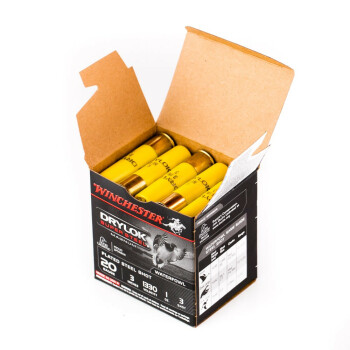 Cheap 20 ga #3 Shot For Sale - 3" #3 Shot Ammunition by Winchester - 25 Rounds