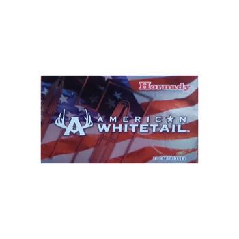 Premium 7mm Rem Mag Ammo For Sale - 154 Grain Interlock Spire Point Ammunition in Stock by Hornady American Whitetail - 20 Rounds