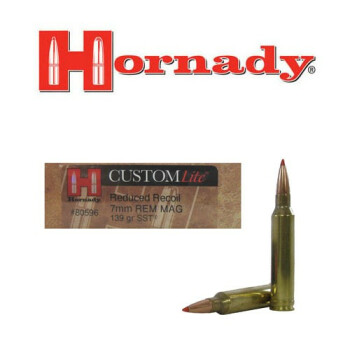 Premium 7mm Remington Hunting Ammo For Sale - 139 gr SST Ammunition In Stock by Hornady - 20 Rounds