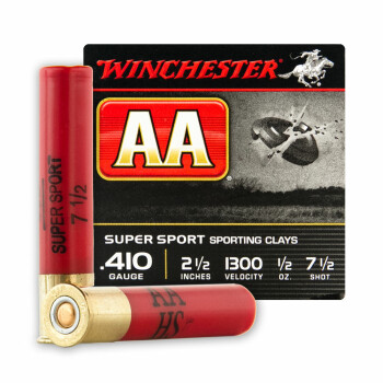 Cheap 410 ga #7-1/2 Shot For Sale - 2-1/2" #7-1/2Shot Ammunition by Winchester  - 25 Rounds