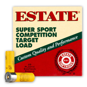 Cheap 20 Gauge Ammo For Sale - 2-3/4" 7/8oz. #8 Shot Ammunition in Stock by Estate Cartridge - 25 Rounds