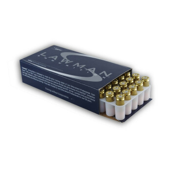 9mm Ammo For Sale - 124 gr TMJ Speer LAWMAN Ammunition In Stock - 50 Rounds