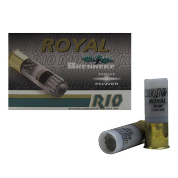 Cheap 12 Gauge Ammo For Sale - 2 3/4" 1 1/8 oz. Rifled Slug Ammunition in Stock by Rio Ammunition - 5 Rounds