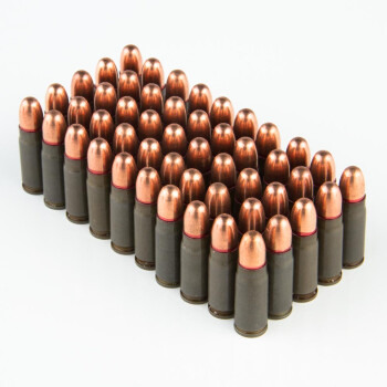Cheap 7.62x25mm Tokarev Ammo For Sale - 86 Grain FMJ Ammunition in Stock by Red Army Standard - 50 Rounds