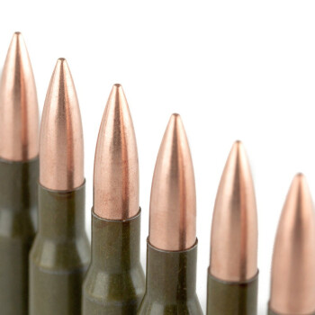 Cheap 7.62x54r Ammo For Sale | 148 gr FMJ Ammunition In Stock by Wolf - 20 Rounds