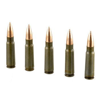 Cheap 7.62x39 Ammo For Sale - 196 Grain FMJ Ammunition in Stock by Brown Bear Subsonic - 20 Rounds