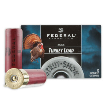 Cheap 12 ga 3" Turkey Load For Sale - #5 Turkey Shot Ammunition by Federal - 10 Rounds