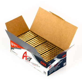 Bulk 17 HMR Ammo For Sale - 17 gr V-Max - Polymer Tipped - CCI Ammunition In Stock - 200 Rounds