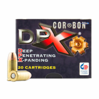 Premium 32 ACP Ammo For Sale - 60 Grain DPX SCHP Ammunition in Stock by Corbon - 20 Rounds