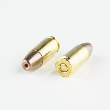 Frangible 9mm SinterFire Hollow Point Ammo - 100gr Frangible HP -  SinterFire Ammunition - 20 Rounds