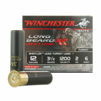 12 Gauge Ammo - Winchester Long Beard XR 3-1/2" #6 Shot - 10 Rounds