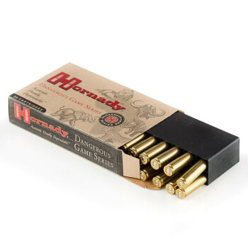 Premium 9.3 x 62mm Mauser Ammo For Sale - 286 Grain InterLock SP-RP Ammunition in Stock by Hornady Dangerous Game Series - 20 Rounds