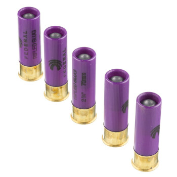 Cheap 16 Ga Federal Rifled Slugs Ammo For Sale - Federal Power Shok 16 Ga Shells - 5 Rounds