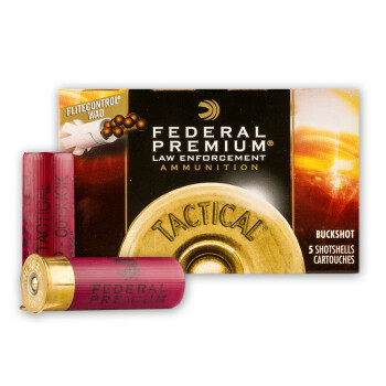 12 Gauge Ammo For Sale - 2-3/4" 00 Buck FliteControl Wad Ammunition by Federal LE