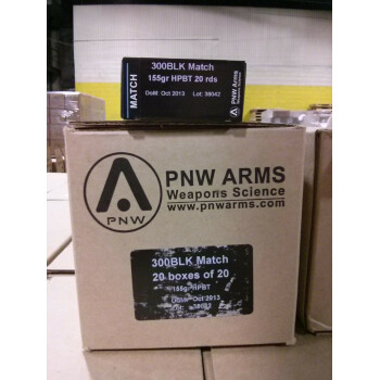 Bulk 300 AAC Blackout Ammo For Sale - 155 gr BTHP - PNW Ammo Online - 400 Rounds