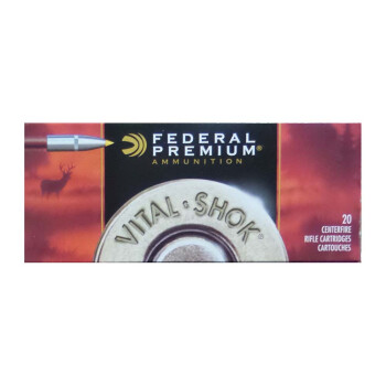 Premium 223 Rem Ammo For Sale - 62 Grain Trophy Bonded Tip Ammunition in Stock by Federal Vital-Shok - 20 Rounds