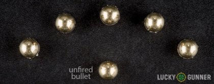 Image displaying fired 9mm Makarov (9x18mm) rounds compared to an unfired bullet