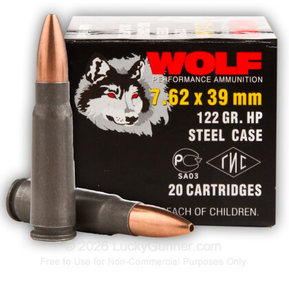 Image 1 of Wolf 7.62X39 Ammo