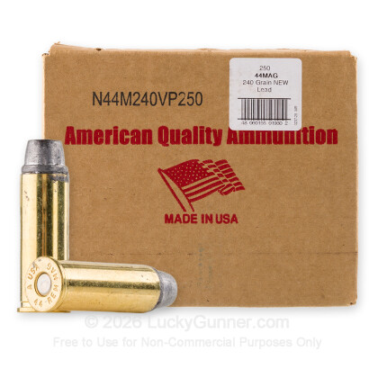 Image 1 of American Quality Ammunition .44 Magnum Ammo