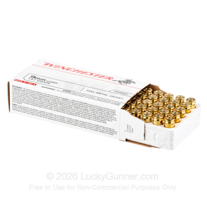 Image 3 of Winchester 9mm Luger (9x19) Ammo