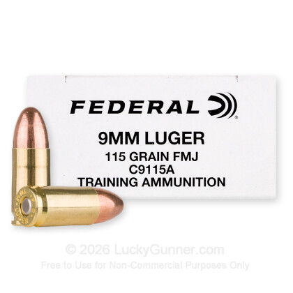 Image 1 of Federal 9mm Luger (9x19) Ammo