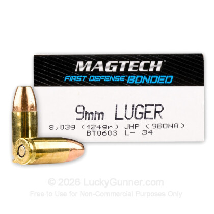 Image 1 of Magtech 9mm Luger (9x19) Ammo
