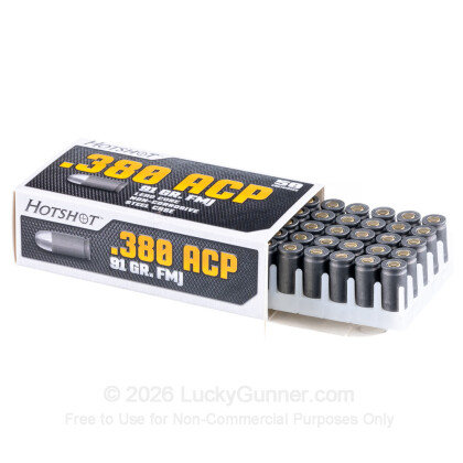 Image 3 of Hotshot Ammunition .380 Auto (ACP) Ammo