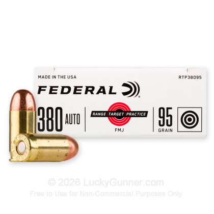 Image 1 of Shop by Popular Brand from Federal Image 1 of Federal .380 Auto (ACP) Ammo