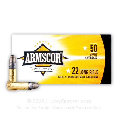 Image 1 of Armscor .22 Long Rifle (LR) Ammo