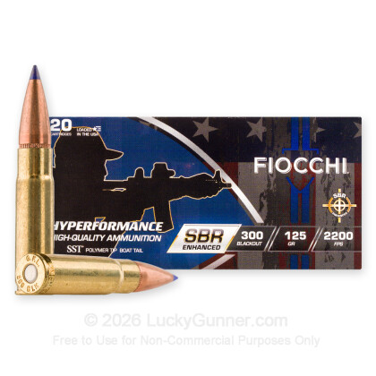 Image 2 of Fiocchi .300 Blackout Ammo