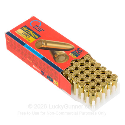 Image 3 of ZSR Ammunition 9mm Luger (9x19) Ammo