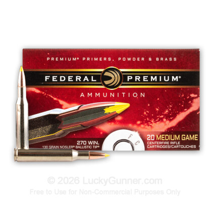 Image 2 of Federal .270 Winchester Ammo