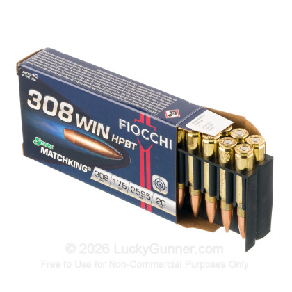 Image 3 of Fiocchi .308 (7.62X51) Ammo