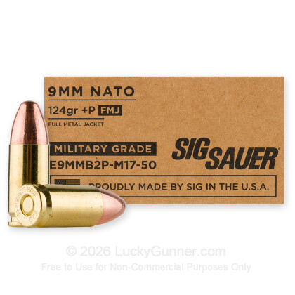 Image 2 of Shop by Popular Brand from SIG SAUER Image 2 of SIG SAUER 9mm Luger (9x19) Ammo