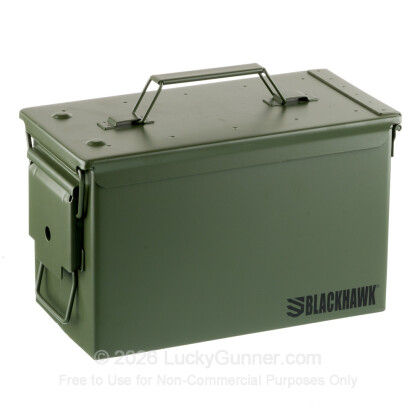 Large image of 50 Cal Green Brand New Mil-Spec M2A2 Ammo Cans by Blackhawk For Sale