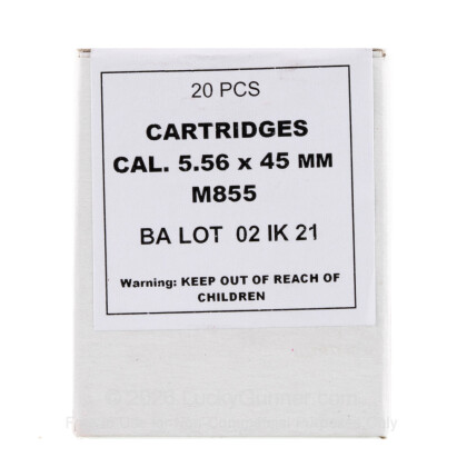 Image 1 of Igman Ammunition 5.56x45mm Ammo