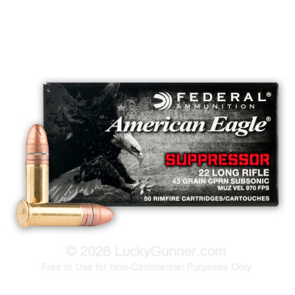 Image 2 of Federal .22 Long Rifle (LR) Ammo