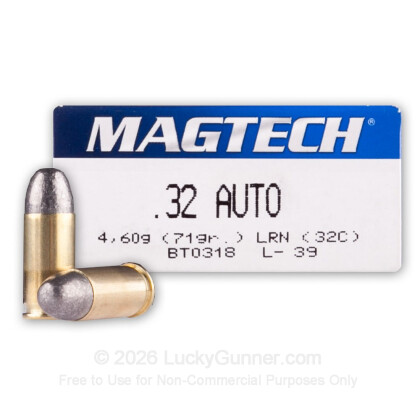 Image 1 of Magtech Ammo from Magtech Image 1 of Magtech .32 Auto (ACP) Ammo
