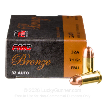 Image 1 of Shop by Popular Brand from PMC Image 1 of PMC .32 Auto (ACP) Ammo