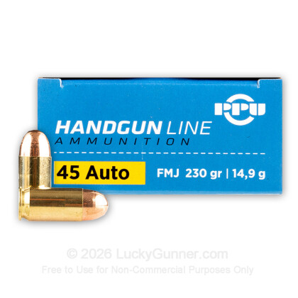 Image 2 of 45 ACP Ammo from Prvi Partizan Image 2 of Prvi Partizan .45 ACP (Auto) Ammo