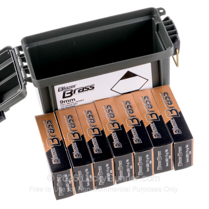 Image 2 of Shop by Popular Brand from Blazer Brass Image 2 of Blazer Brass 9mm Luger (9x19) Ammo