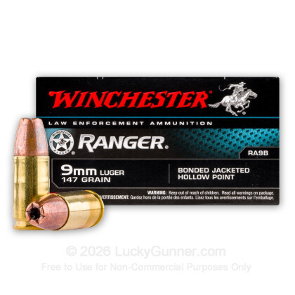 Image 1 of Winchester 9mm Luger (9x19) Ammo