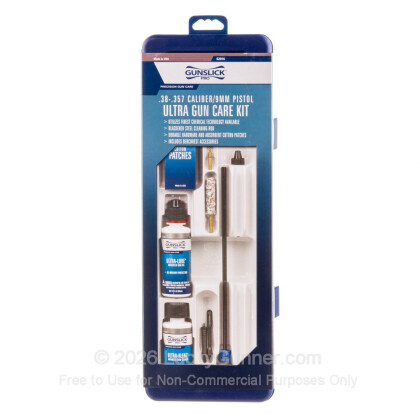 Large image of Gun Slick Universal Cleaning Kit for Sale - Ultra Cleaning Kit - .38-.357-9mm - Gunslick Pro Cleaning Kits For Sale