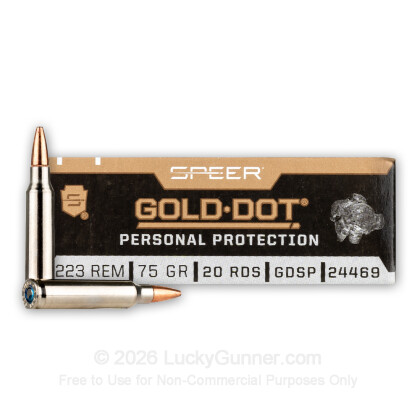 Image 2 of Speer .223 Remington Ammo