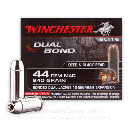 Image 1 of Winchester Ammo from Winchester Image 1 of Winchester .44 Magnum Ammo